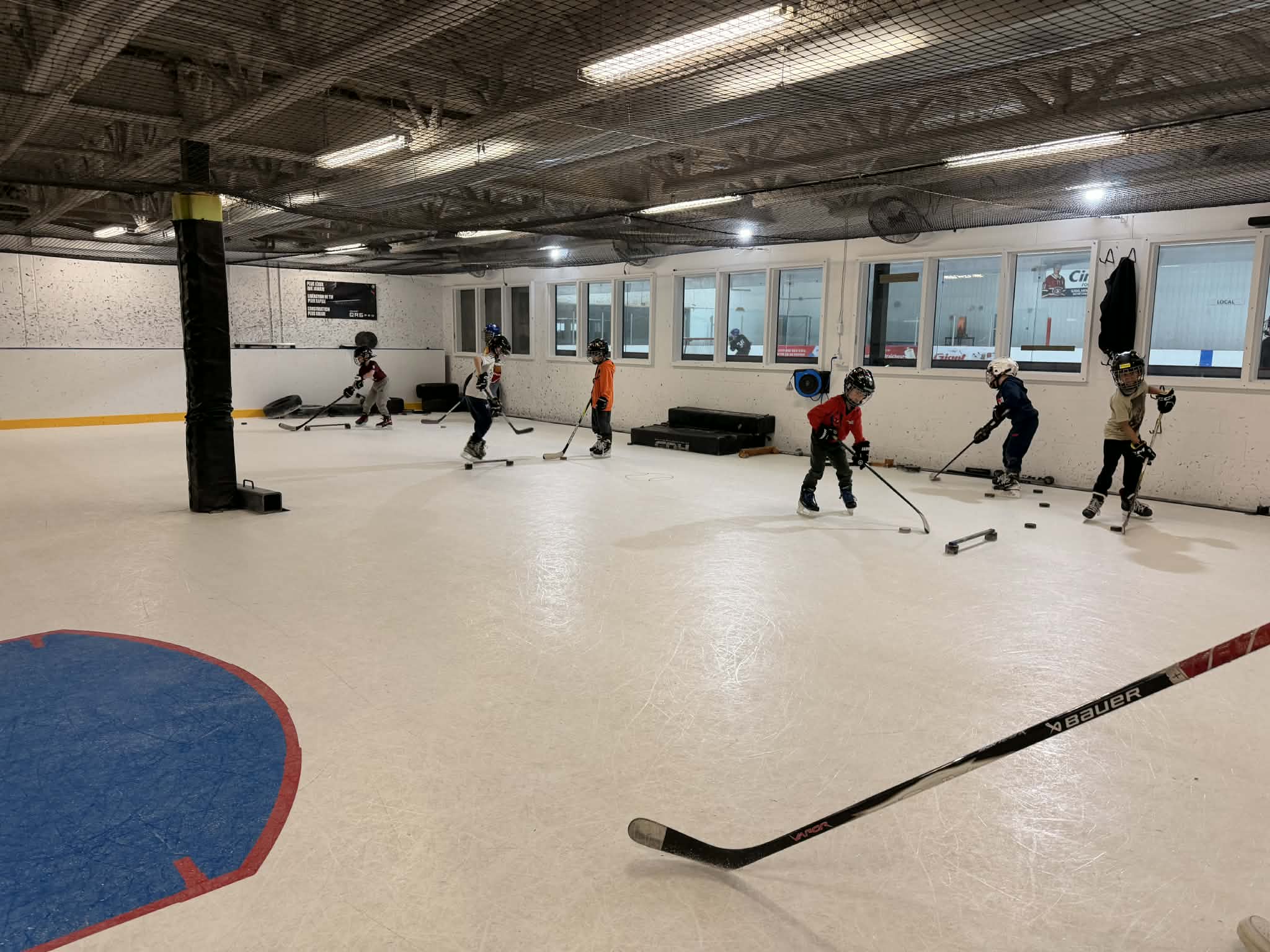 SniperZone - Installation d'entraînement hockey